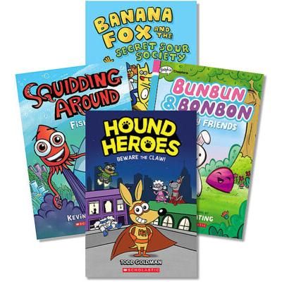 Raise a Reader Set: Graphix Animal Adventures