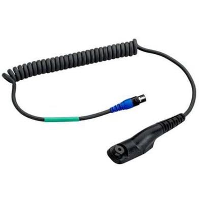PELTOR Flex 2 Cable to Motorola Motrbo Dp4 And Ch-3 Headset -111 Black FLX2-63-50