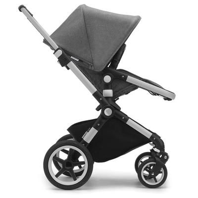Bugaboo Lynx Complete Stroller - Aluminum/Grey Melange/Grey Melange