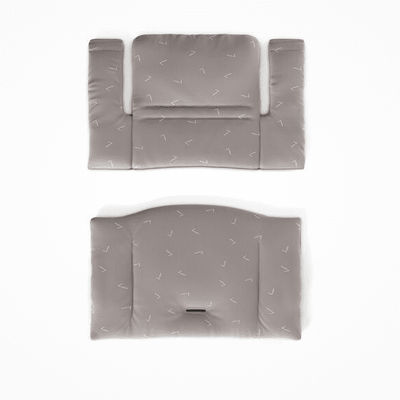 Tripp Trapp High Chair and Cushion with Stokke Tray - Natural / Icon Grey