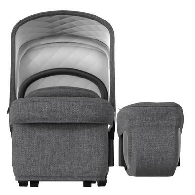 Bugaboo Donkey 2 Classic Style Set Complete - Grey Melange