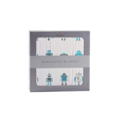 Robots Cotton Muslin Newcastle Blanket - Newcastle Classics 3000