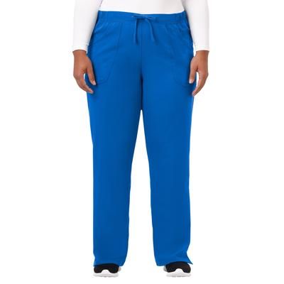 Plus Size Women's Jockey Scrubs Women's Extreme Comfy Pant by Jockey Encompass Scrubs in Royal (Size XL(18-20))