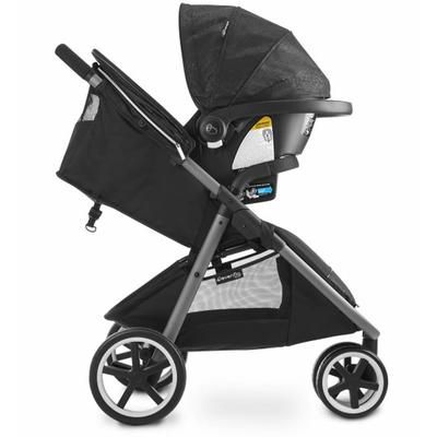 Evenflo GOLD SensorSafe Verge3 Smart Travel System with SecureMax Smart Infant Car Seat - Onyx Black