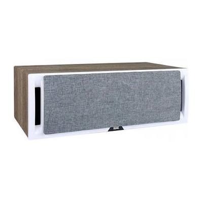ELAC Uni-Fi Reference UCR52 3-Way Center Channel Speaker (Satin White with Oak S UCR52-W