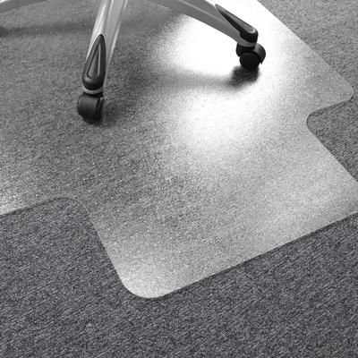 "Ultimat Polycarbonate Lipped Chair Mat for Carpets up to 1/2" - 48 x 60" - Floortex FR1115223LR"