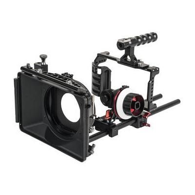 CAME-TV BMPCC Plus Camera Cage Rig with Matte Box and Follow Focus for BMPCC 6K/4K BMPCC2-B3KIT