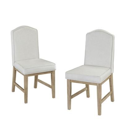 Cambridge White Pair Of Chairs by Homestyles in White