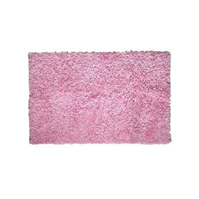 Bella Premium Jersey Shaggy Area Rug by Home Weavers Inc in Baby Pink (Size 42" X 66")