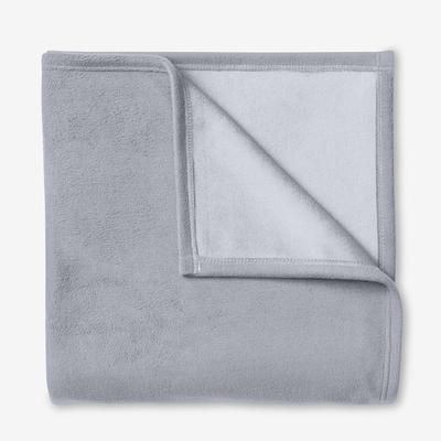 BH Studio® Reversible Fleece Blanket by BH Studio in Gray (Size KING)