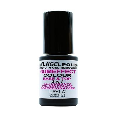 Layla Cosmetics - Gumeffect Gel Polish Colour Smalti 10 ml Oro rosa female