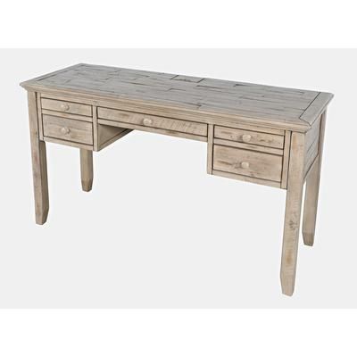 Rustic Shores Distressed Acacia USB Charging Desk - Jofran 1620-5620