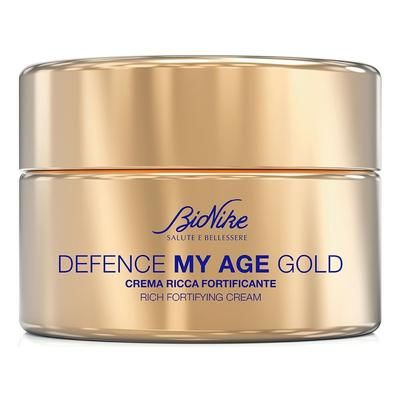 BioNike DEFENCE MY AGE GOLD Crema Ricca Fortificante 50 ml