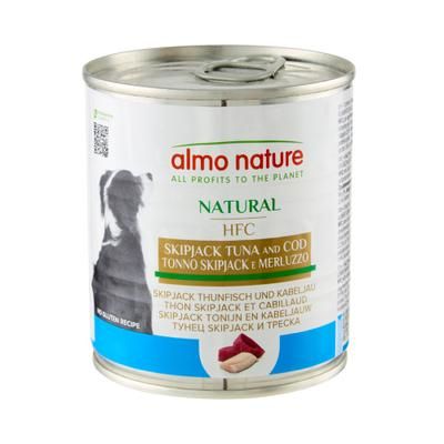Almo Nature HFC 6 x 280 g / 290 g - Tonno Skipjack e Merluzzo (290 g)
