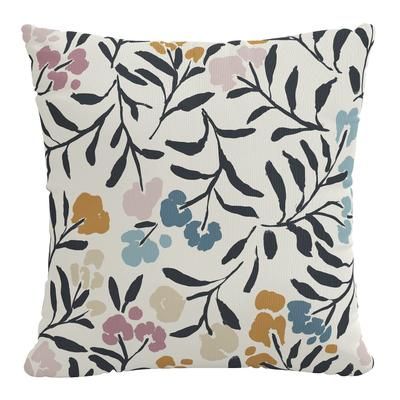 18" Outdoor Pillow by Skyline Furniture in Clementine Dusty