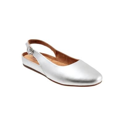 Women's Sandy Slingbacks by SoftWalk in Silver (Size 7 1/2 M)