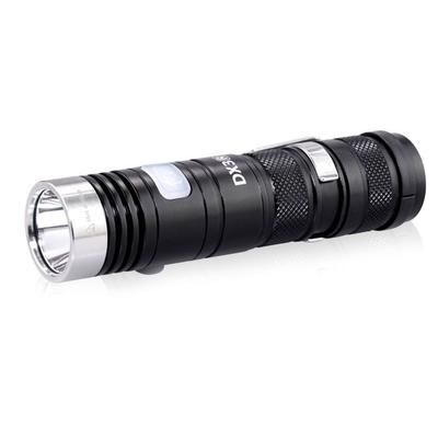 EAGTAC DX3B Clicky Rechargeable XHP35 HI LED 1900 Lumen LED Flashlight Black DX3B-CLICKY-XHP35-HI-REG-CW