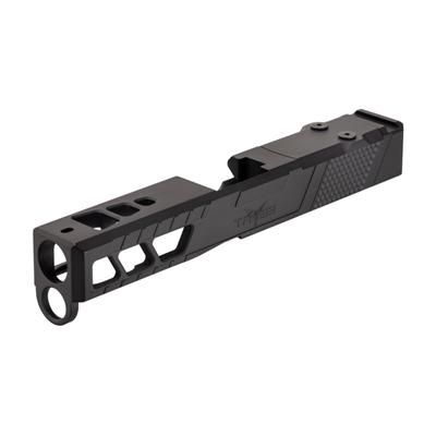 TRYBE Defense TRYBE Defense Pistol Slide Glock 19 Gen 4 DeltaPoint Pro Cut Version 2 Black Cerakote SLDG19G4DPV2-BN