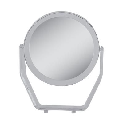 7'' Round Dual-Sided Rotating Countertop Mirror by Zadro Products Inc. in Clear