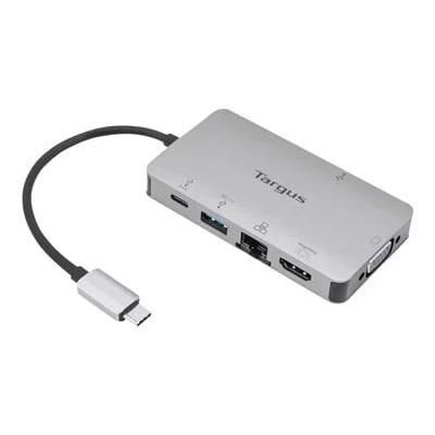 TARGUS USB-C DP Alt Mode Single Video 4K HDMI/VGA Docking Station w/ 100W PD Pass-Thru