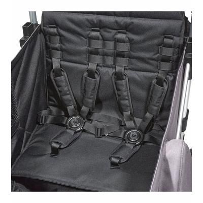 Larktale Caravan (3 Seater) Stroller Wagon Complete Bundle - Byron Black / Byron Black