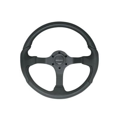 Uflex USA 61812M Steering Wheel Grip With Spokes Black NISIDA-B/B