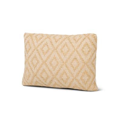 Yellow Diamond Down Alternative Pillow 14x20 - Anaya Home P-52PI