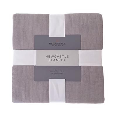 Newcastle Grey Oversized King Luxury Bamboo Bed Blanket - Newcastle Classics 1029