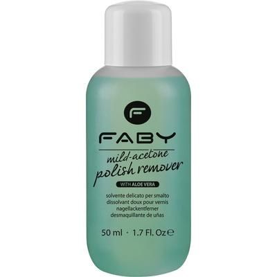 Faby - Mild Acetone Polish Remover Solvente 50 ml unisex