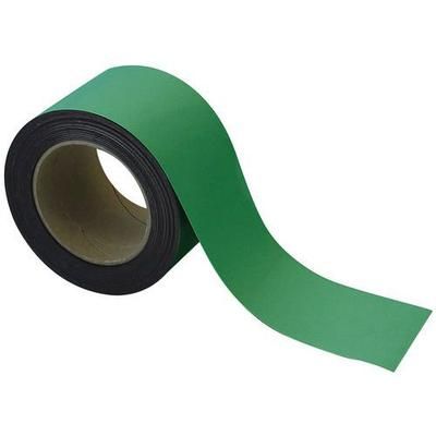 bande magnétique effaçable 70 mm x 10 m vert - manutan