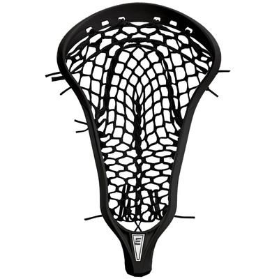 EPOCH Purpose 10 Degree Women's Lacrosse Head - Strung with Pro Mesh Black