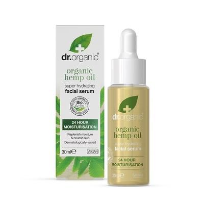 Dr. Organic - Hemp Oil Hemp Siero Viso Siero idratante 30 ml female