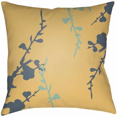 Taupo 22" Square Traditional Pillow plush Blue/Seafoam/Wheat/Peach/Sage Outdoor Throw Pillow - Boutique Rugs