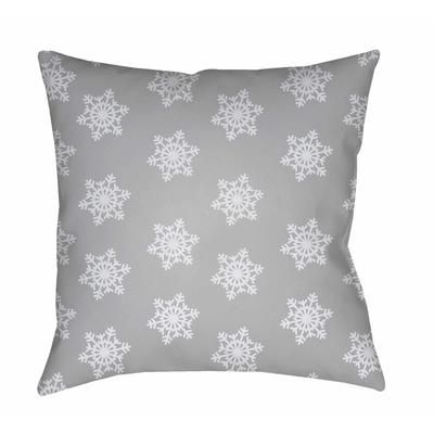 Brandfort 20" Square Modern Pillow plush Lavender/Dark Gray/Gray/Nickel/Neutral/Metallic Silver/Light Silver/Pewter/Silver/Medium Gray/Silver Gray Outdoor Throw Pillow - Boutique Rugs