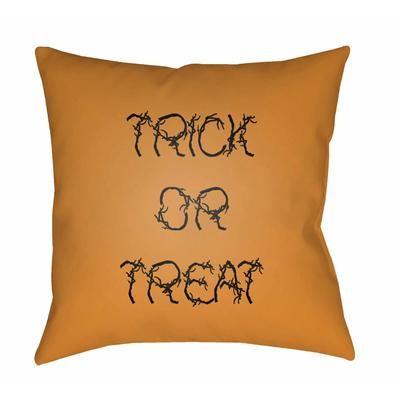 Drapers 18" Square Modern Halloween pillow Bronze/White Tonal/Black White/Dark Brown/Light Beige/Copper/Ivory/Camel/Light Brown/Brass/Caramel/Olive Outdoor Throw Pillow - Boutique Rugs