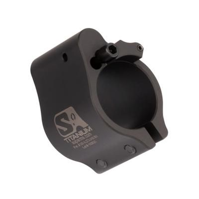 Superlative Arms Adjustable Bleed Off AR-15/AR-10 Gas Block .750in Clamp On DLC Dark SABO-DI-750CDT