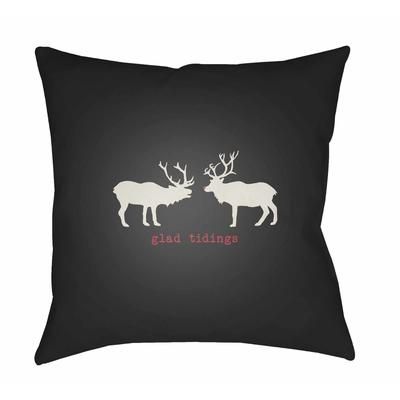 Tyhee 18" Square Modern Pillow plush Black White/White Tonal/Natural/Dusty Sage/Medium Gray/Onyx/Light Silver/Jet Black Outdoor Throw Pillow - Boutique Rugs