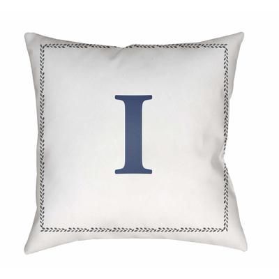 Josefina 18" Square Modern Pillow plush Off White/Dark Gray/Dark Gray/Neutral/Nickel/Light Silver Outdoor Throw Pillow - Boutique Rugs