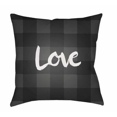 Atabey 18" Square Modern Pillow plush Black White/White Tonal/Dark Gray/Light Gray/Metallic/Onyx/Off White/Black/Steel Gray/Lunar Green Outdoor Throw Pillow - Boutique Rugs