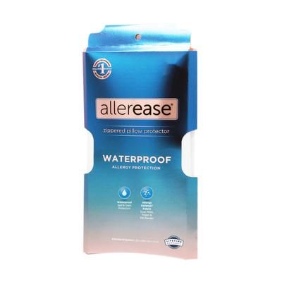 AllerEase Waterproof Allergy Pillow Protector by AllerEase in White (Size STAND QUEEN)
