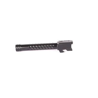 ZEV Technologies Glock 17 Gen5 9mm Luger Optimized Match Threaded Pistol Barrel 5.06in 1-14 Twist 1/2x28 Black DLC BBL-17-OPT-5G-TH-DLC