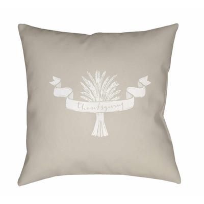 Kele 18" Square Modern Pillow plush Arctic Stone/Dusty Sage/Cloud Gray/Gray/Nickel/Ash/Off White/Warm Gray/Metallic Silver/Sage Outdoor Throw Pillow - Boutique Rugs