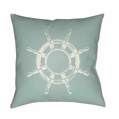 Joss 20" Square Coastal Pillow plush Off White/Silverstone/Smoke/Neutral/Steel/Pewter/Pearl/Sterling Gray/Sage/Medium Gray Outdoor Throw Pillow - Boutique Rugs