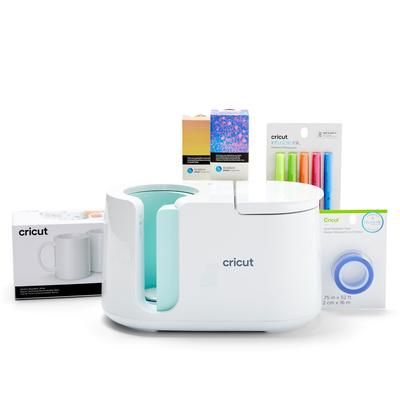 Cricut Mug Press + Essentials Materials Bundle