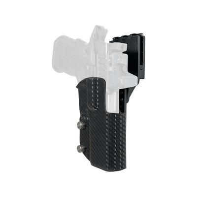 Black Scorpion Outdoor Gear Staccato P DUO Pro Competition Holster Right Carbon Fiber HC04-USPSA-STACP-CFRH