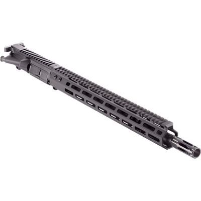 Wilson Combat Upper Complete Forged 5.56 NATO Protector Mid-Length 16in Round Q-Comp 1-8 Twist Black Black TR-UF556LEM16RQ8B