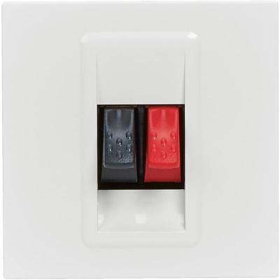 Prise Haut-Parleur Legrand Mosaic Blanc