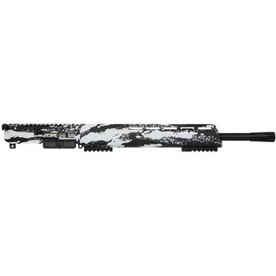 Brenton USA Upper Receiver Scout 6.5mm Grendel 18in Barrel 5/8x24 Thread 1-8 Twist Snow MarbleKote Snow MarbleKote UPS18SM6.5