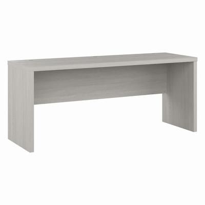 Office by kathy ireland Echo 72W Computer Desk in Gray Sand - Bush Furniture KI60210-03