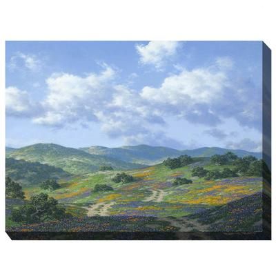 Take The Back Road.. Outdoor Art by West of the Wind in Multi